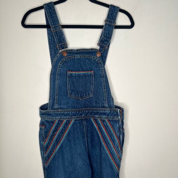 Free People Chasing Rainbows Wide Leg Overall Size XS/0 - Picture 7 of 9